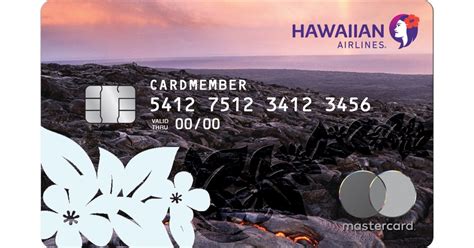 hawaiian airlines contactless credit card|Hawaiian Airlines platinum credit card.